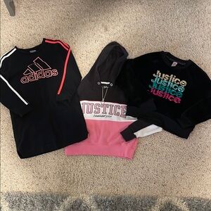 Adidas Black Kids Shirt